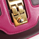 LOUIS VUITTON Art Deco Trapezio Shoulder Bag Leather Pink M97085 Auth 125367AV-23