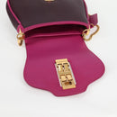 LOUIS VUITTON Art Deco Trapezio Shoulder Bag Leather Pink M97085 Auth 125367AV-24