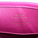 LOUIS VUITTON Art Deco Trapezio Shoulder Bag Leather Pink M97085 Auth 125367AV-25