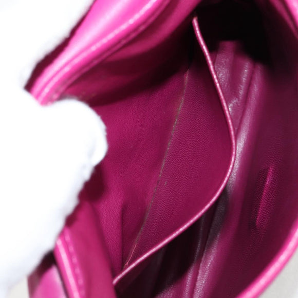 LOUIS VUITTON Art Deco Trapezio Shoulder Bag Leather Pink M97085 Auth 125367AV