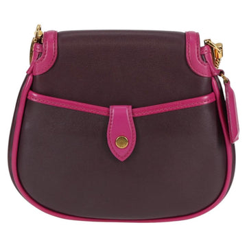 LOUIS VUITTON Art Deco Trapezio Shoulder Bag Leather Pink M97085 Auth 125367AV - 0