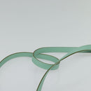 Salvatore Ferragamo Hand Bag Nylon 2way Green Gold Auth 125371-14