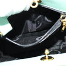 Salvatore Ferragamo Hand Bag Nylon 2way Green Gold Auth 125371-20