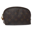 LOUIS VUITTON Monogram Pochette Cosmetic PM Pouch M43998 LV Auth 125383-1