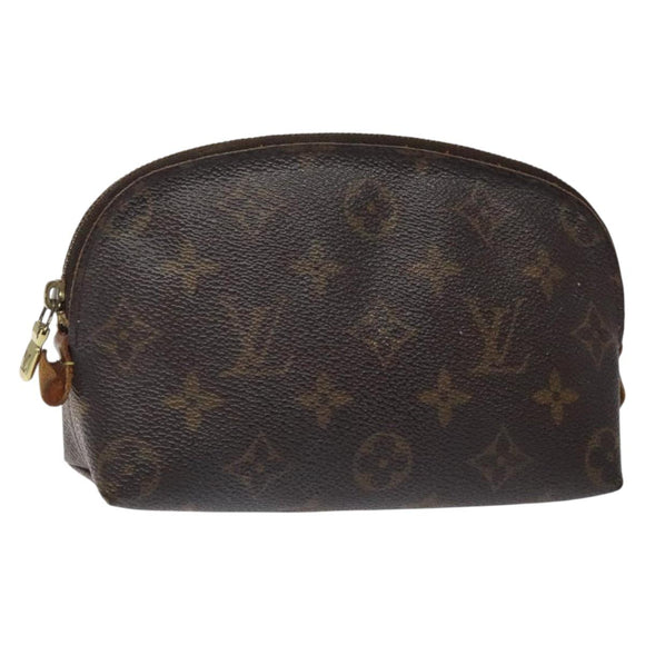 LOUIS VUITTON Monogram Pochette Cosmetic PM Pouch M43998 LV Auth 125383