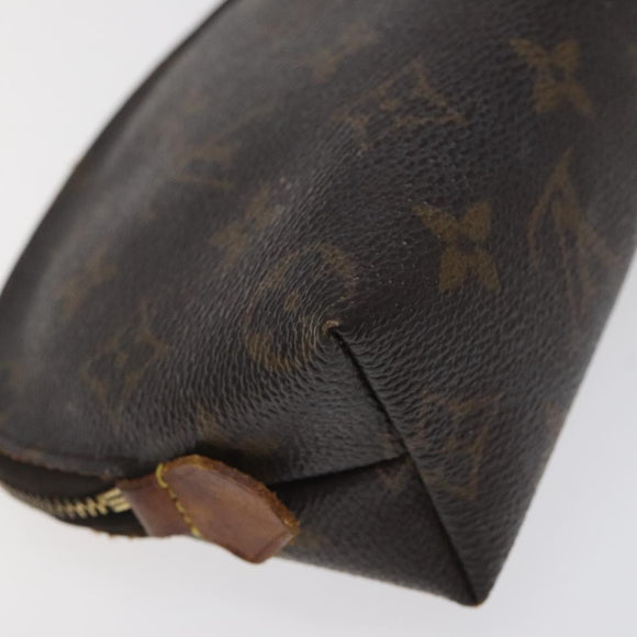 LOUIS VUITTON Monogram Pochette Cosmetic PM Pouch M43998 LV Auth 125383