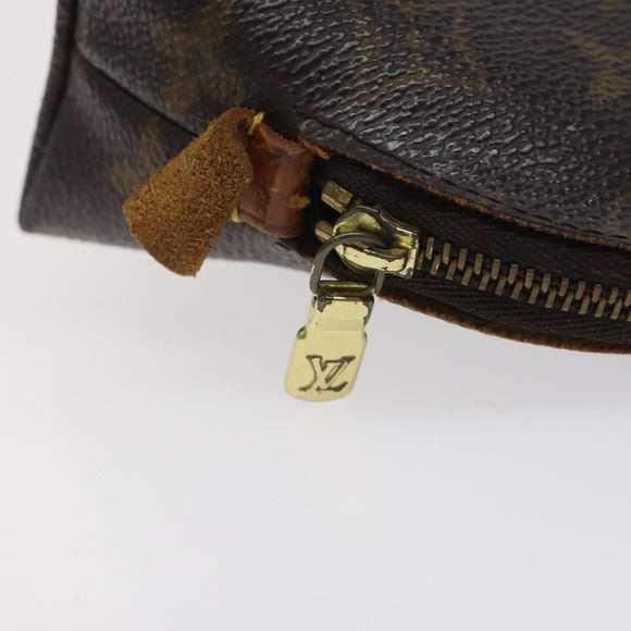 LOUIS VUITTON Monogram Pochette Cosmetic PM Pouch M43998 LV Auth 125383