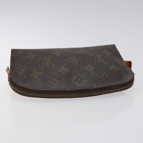 LOUIS VUITTON Monogram Pochette Cosmetic PM Pouch M43998 LV Auth 125383