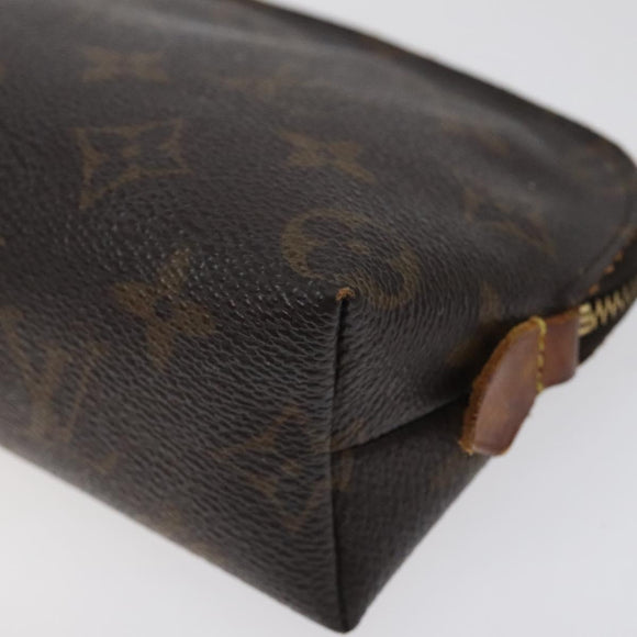LOUIS VUITTON Monogram Pochette Cosmetic PM Pouch M43998 LV Auth 125383