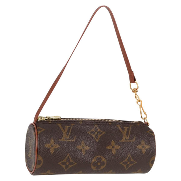 LOUIS VUITTON Monogram Papillon Pouch LV Auth 125392V
