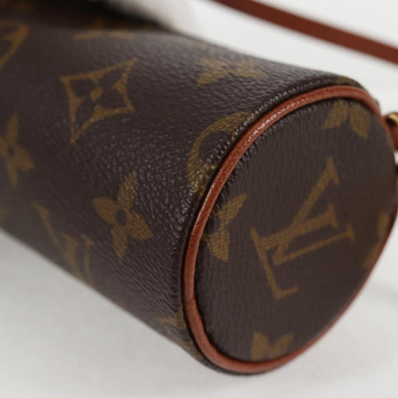 LOUIS VUITTON Monogram Papillon Pouch LV Auth 125392V