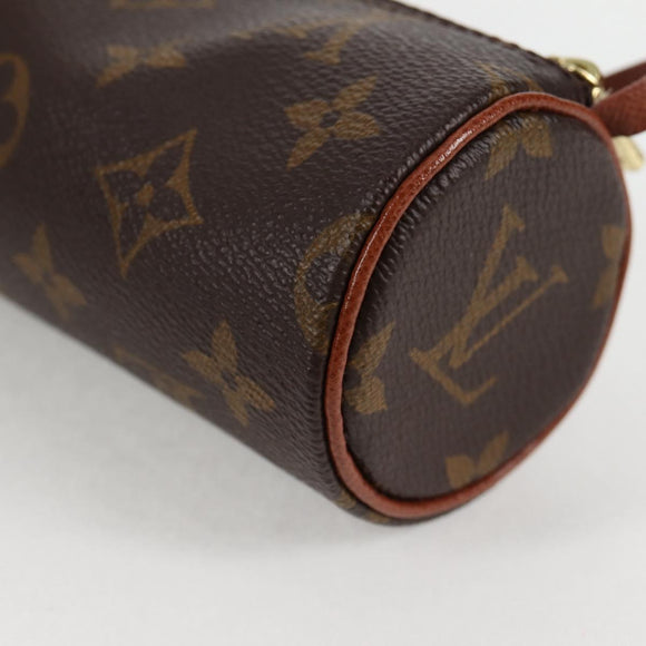 LOUIS VUITTON Monogram Papillon Pouch LV Auth 125392V