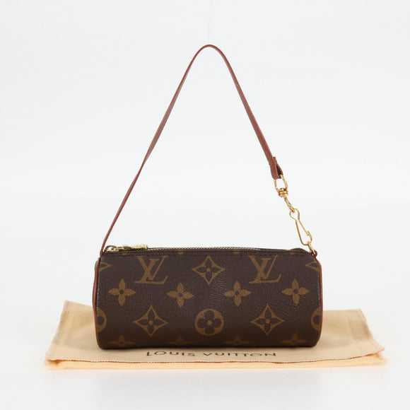 LOUIS VUITTON Monogram Papillon Pouch LV Auth 125392V