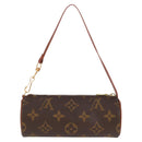 LOUIS VUITTON Monogram Papillon Pouch LV Auth 125392V-2