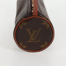 LOUIS VUITTON Monogram Papillon Pouch LV Auth 125392V-4
