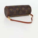 LOUIS VUITTON Monogram Papillon Pouch LV Auth 125392V-7