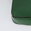 LOUIS VUITTON Epi Cartouchiere MM Shoulder Bag Green M52244 LV Auth 125397-15
