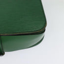 LOUIS VUITTON Epi Cartouchiere MM Shoulder Bag Green M52244 LV Auth 125397-16