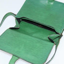 LOUIS VUITTON Epi Cartouchiere MM Shoulder Bag Green M52244 LV Auth 125397-11
