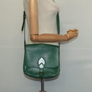 LOUIS VUITTON Epi Cartouchiere MM Shoulder Bag Green M52244 LV Auth 125397-21