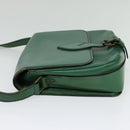 LOUIS VUITTON Epi Cartouchiere MM Shoulder Bag Green M52244 LV Auth 125397-3