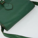LOUIS VUITTON Epi Cartouchiere MM Shoulder Bag Green M52244 LV Auth 125397-6