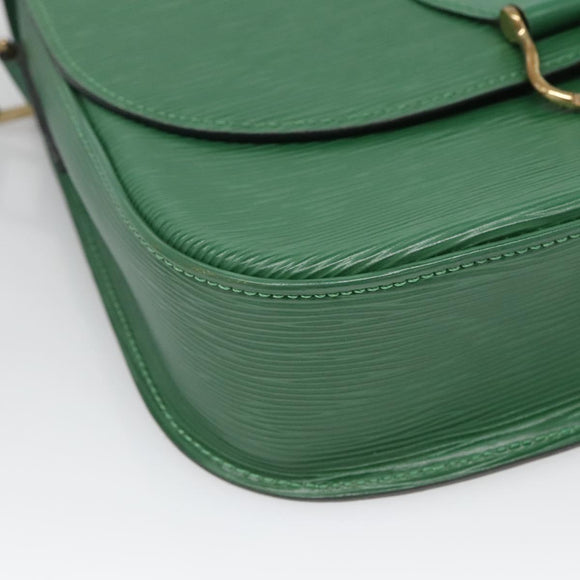 LOUIS VUITTON Epi Saint Cloud GM Shoulder Bag Green M52194 LV Auth 125398