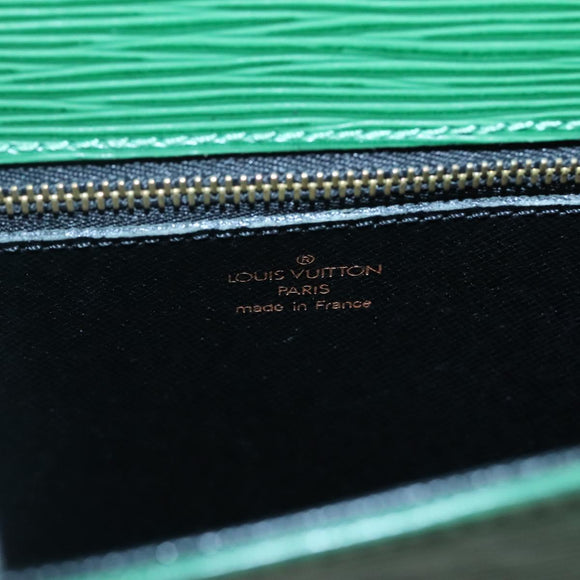 LOUIS VUITTON Epi Saint Cloud GM Shoulder Bag Green M52194 LV Auth 125398