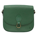LOUIS VUITTON Epi Saint Cloud GM Shoulder Bag Green M52194 LV Auth 125398-13