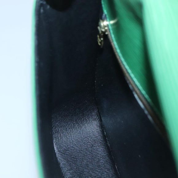 LOUIS VUITTON Epi Saint Cloud GM Shoulder Bag Green M52194 LV Auth 125398