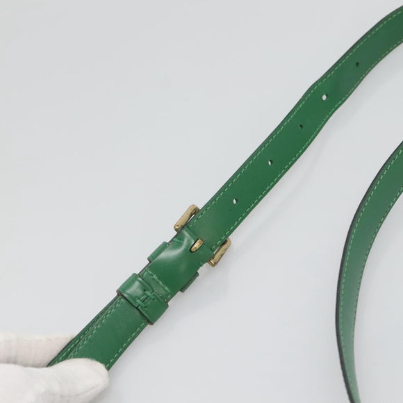 LOUIS VUITTON Epi Saint Cloud GM Shoulder Bag Green M52194 LV Auth 125398