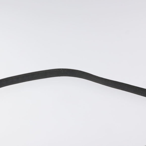 Christian Dior Trotter Canvas Shoulder Bag Black Beige Auth 125405