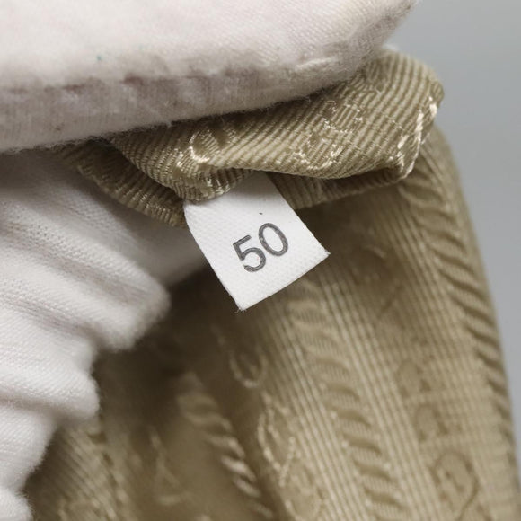 PRADA Shoulder Bag Leather Gold Tone Auth 125408