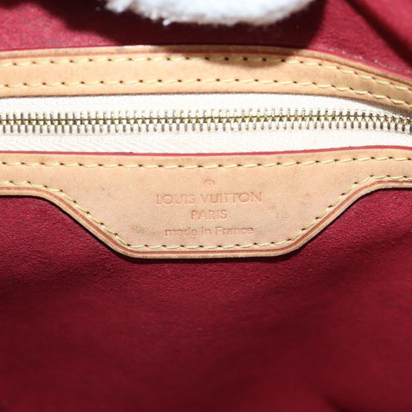 LOUIS VUITTON Monogram Multicolor Annie MM Tote Bag White M40307 LV Auth 125412V