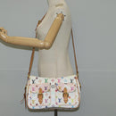 LOUIS VUITTON Monogram Multicolor Lodge GM Bag White M40051 LV Auth 125413V-29
