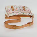 LOUIS VUITTON Monogram Multicolor Lodge GM Bag White M40051 LV Auth 125413V-7