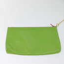 CELINE Shoulder Bag Leather Pink Gold Auth 125416-21