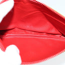 CELINE Shoulder Bag Leather Pink Gold Auth 125416-22