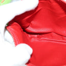 CELINE Shoulder Bag Leather Pink Gold Auth 125416-24