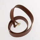 GUCCI Bamboo Hand Bag Leather 2way Brown Gold 001 1705 1638 Auth 125422-20