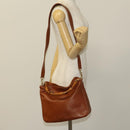 GUCCI Bamboo Hand Bag Leather 2way Brown Gold 001 1705 1638 Auth 125422-21