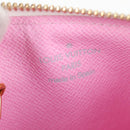 LOUIS VUITTON Monogram Multicolor Pochette Cles NM White M93734 LV Auth 125425V-17