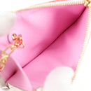 LOUIS VUITTON Monogram Multicolor Pochette Cles NM White M93734 LV Auth 125425V-10
