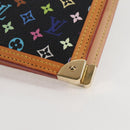 LOUIS VUITTON Multicolor Agenda GM Day Planner Cover Black R20893 Auth 125426SA-15