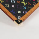 LOUIS VUITTON Multicolor Agenda GM Day Planner Cover Black R20893 Auth 125426SA-16
