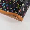 LOUIS VUITTON Multicolor Agenda GM Day Planner Cover Black R20893 Auth 125426SA-17