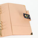 LOUIS VUITTON Multicolor Agenda GM Day Planner Cover Black R20893 Auth 125426SA-21