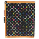 LOUIS VUITTON Multicolor Agenda GM Day Planner Cover Black R20893 Auth 125426SA-2