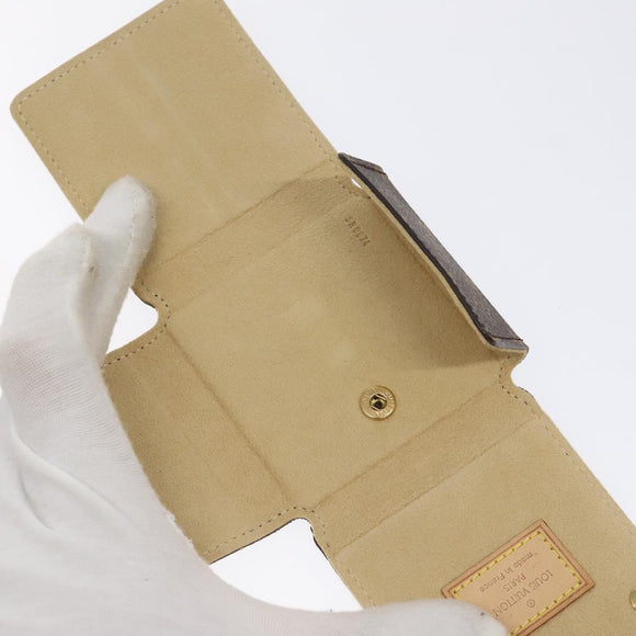 LOUIS VUITTON Monogram Jewelry case Jewelry Box LV Auth 125427