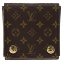 LOUIS VUITTON Monogram Jewelry case Jewelry Box LV Auth 125427-13